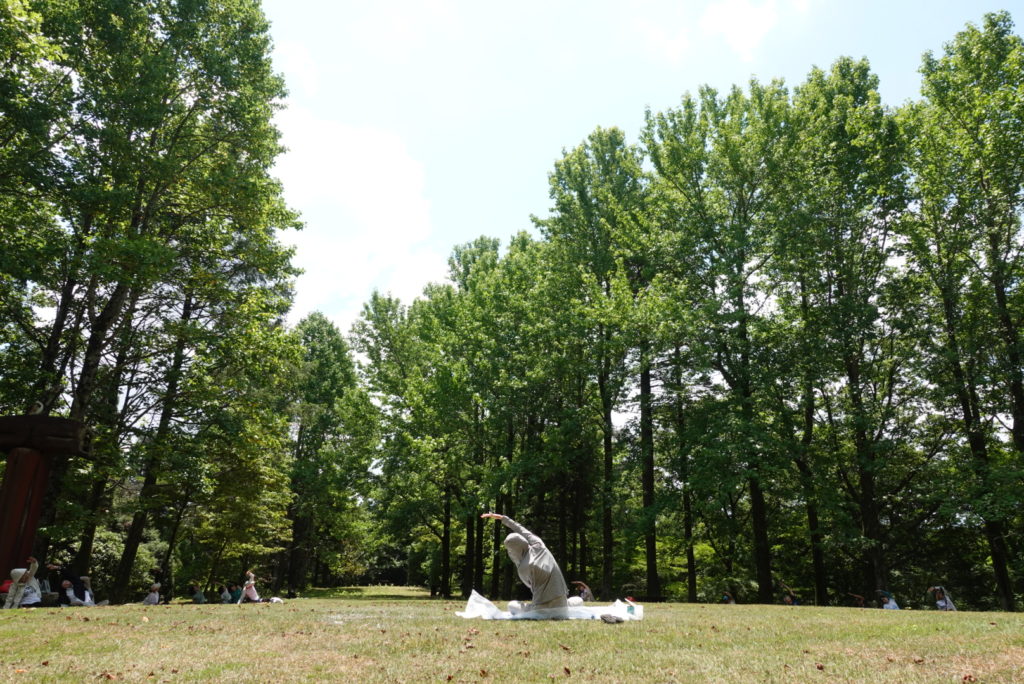 森林浴ヨガ　神戸市立森林植物園